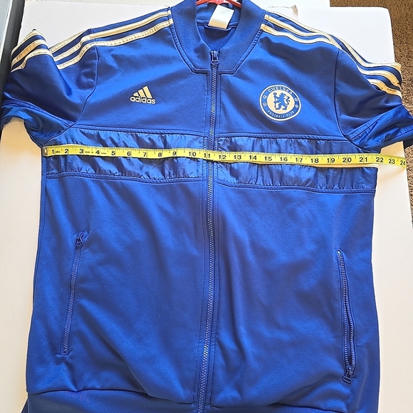 Adidas FC CHELSEA Jacket Large Blue - Picture 12 of 13
